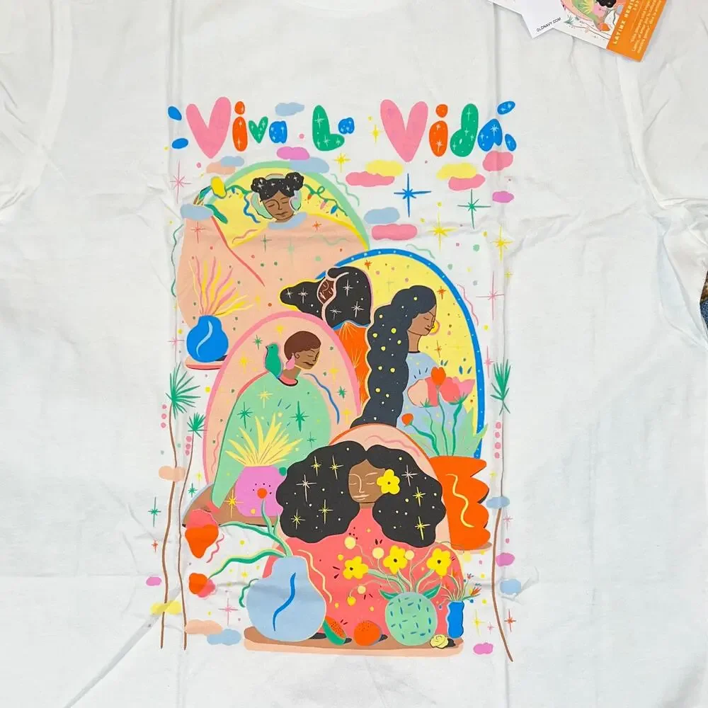 NWT Old Navy Toddler White Project WE Latinx Heritage Month Graphic T-Shirt